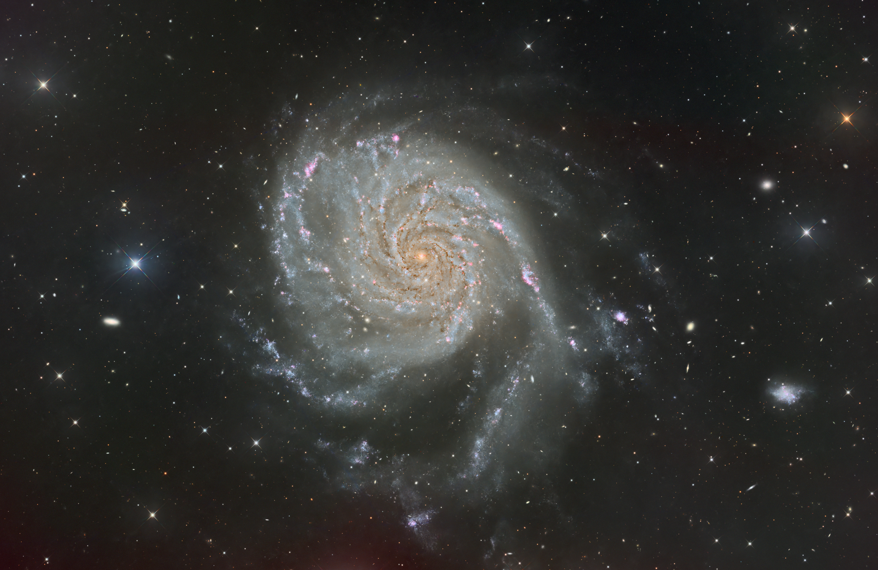 M101 - Feuerrad-Galaxie