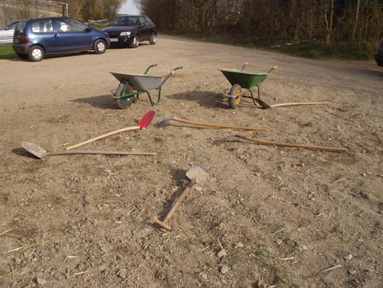 Baustelle verlassen?