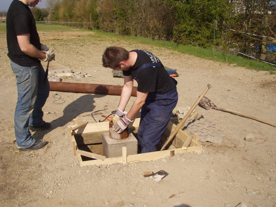 An die Arbeit