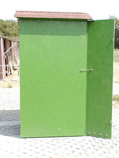Schutzhütte von außen