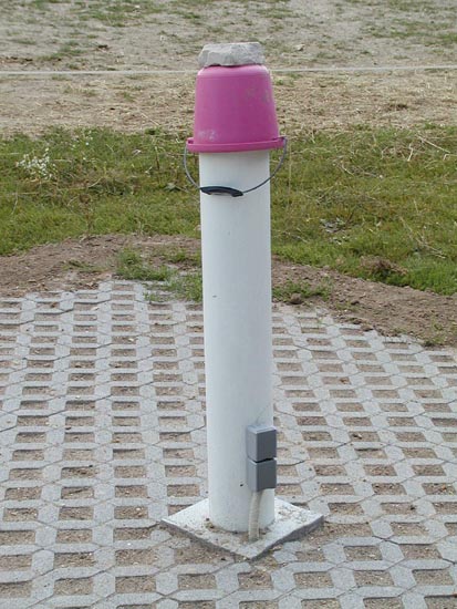 Fertige zweite Säule